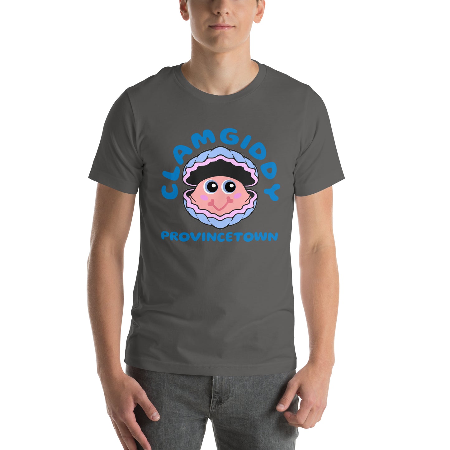 CLAMGIDDY PROVINCETOWN Unisex t-shirt