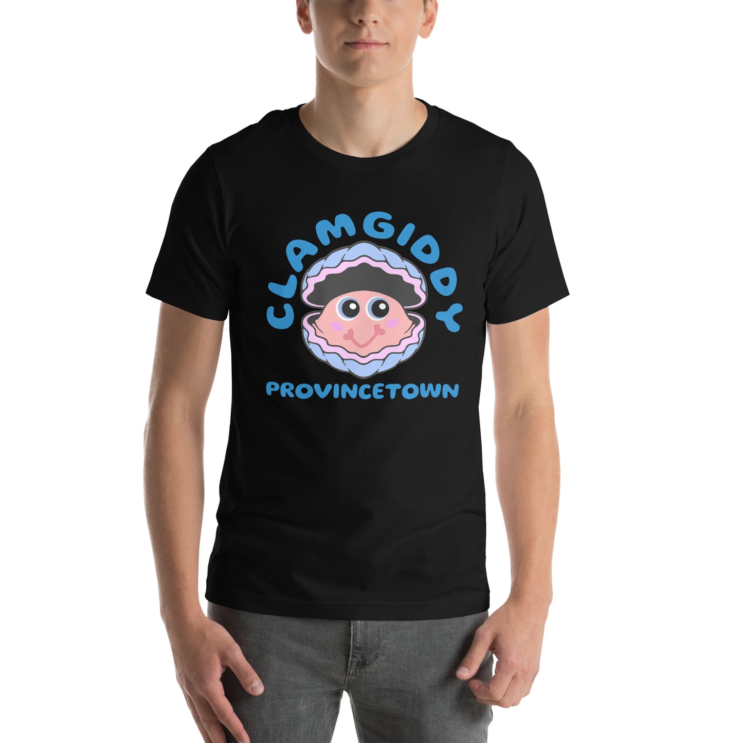 CLAMGIDDY PROVINCETOWN Unisex t-shirt