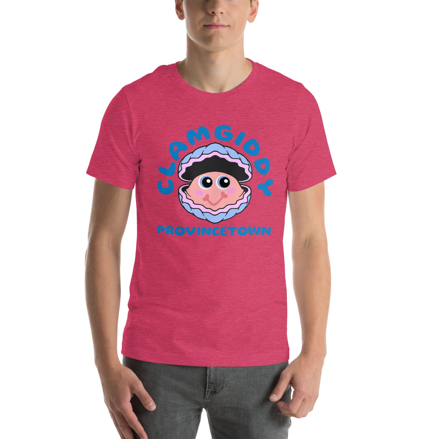 CLAMGIDDY PROVINCETOWN Unisex t-shirt