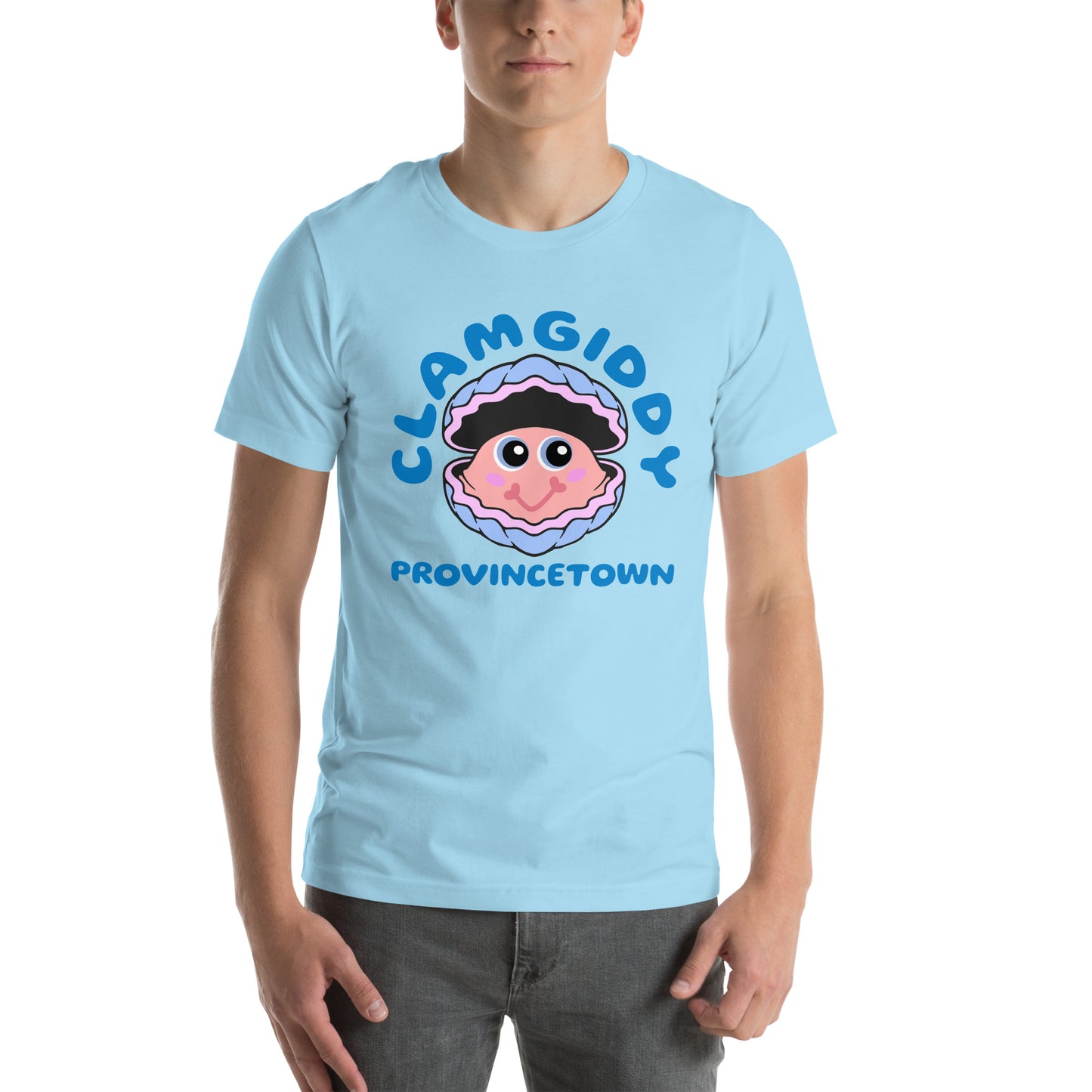 CLAMGIDDY PROVINCETOWN Unisex t-shirt