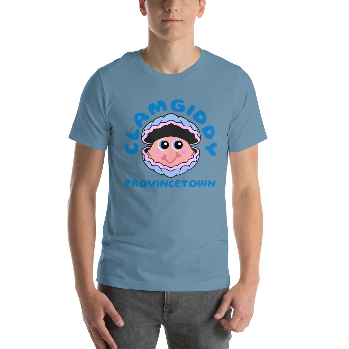 CLAMGIDDY PROVINCETOWN Unisex t-shirt