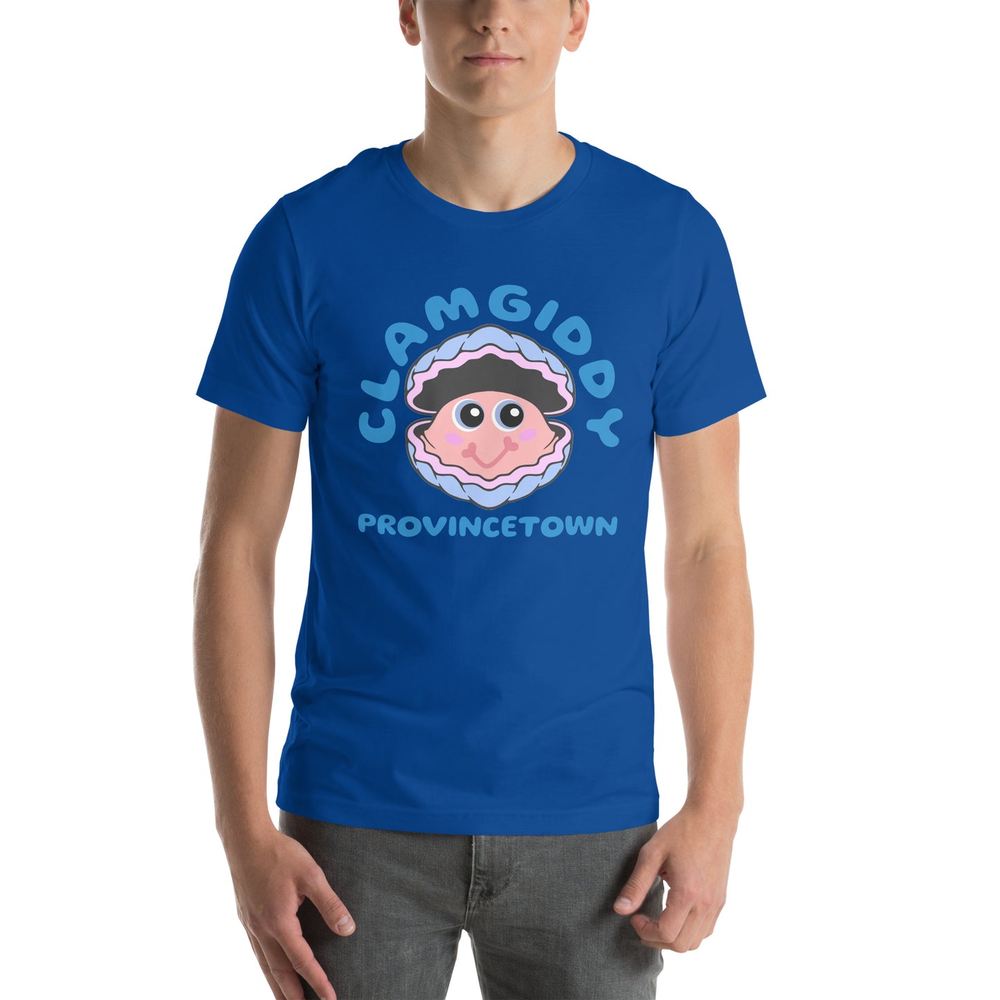 CLAMGIDDY PROVINCETOWN Unisex t-shirt